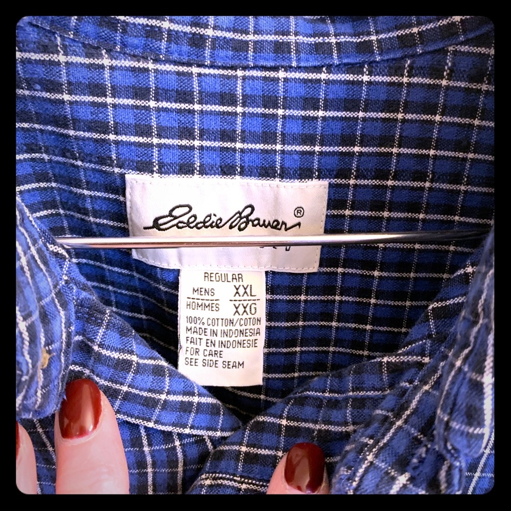 Eddie Bauer Men’s Button Down Long Sleeve